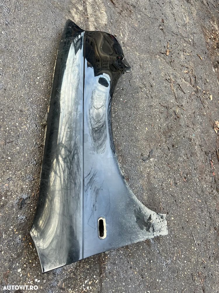 Aripa dreapta fata Audi A4 B7  culoare negru - 6