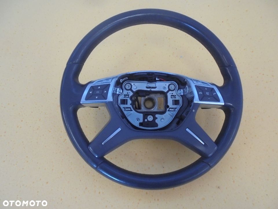 MERCEDES E KLASA W212 LIFT KIEROWNICA SKORA SIWA - 1