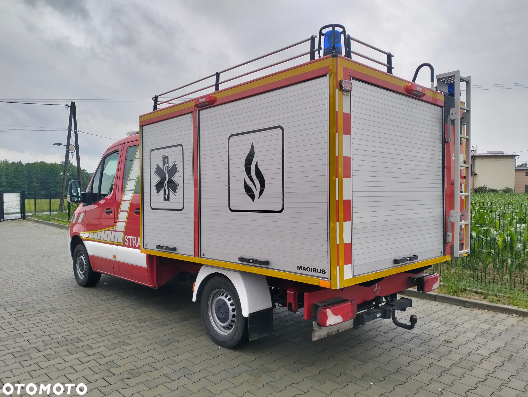 Mercedes-Benz Sprinter 907 straż strażacki pożarniczy Hasici Pompier - 16