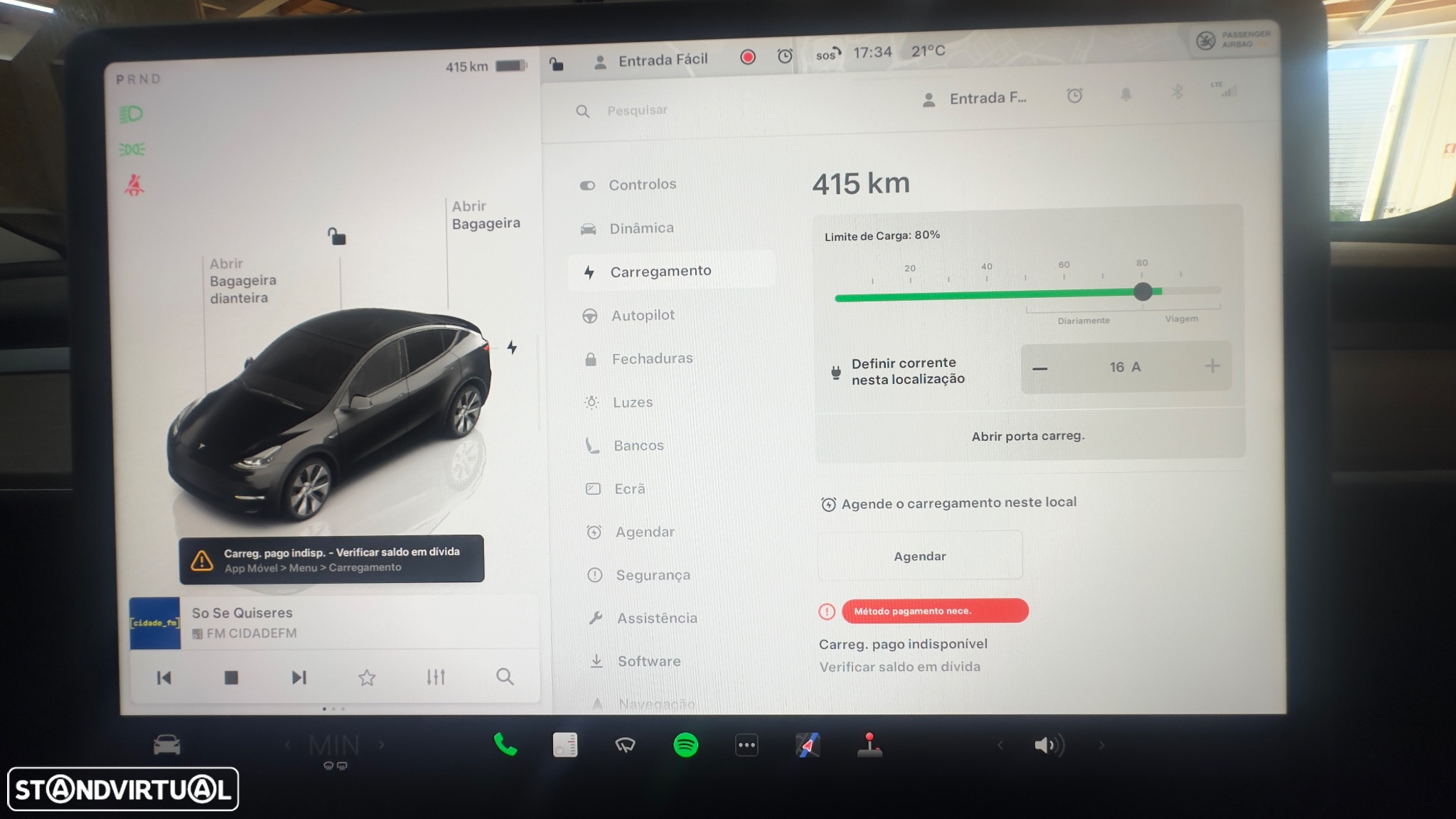 Tesla Model Y Long Range Tração Integral - 15