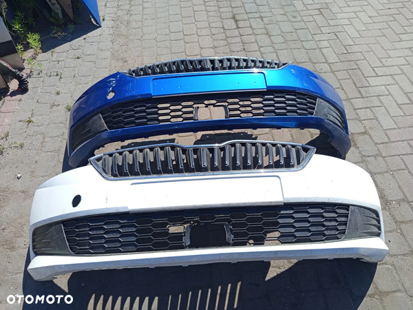ZDERZAK PRZEDNI SKODA FABIA 3 III LIFT 18-