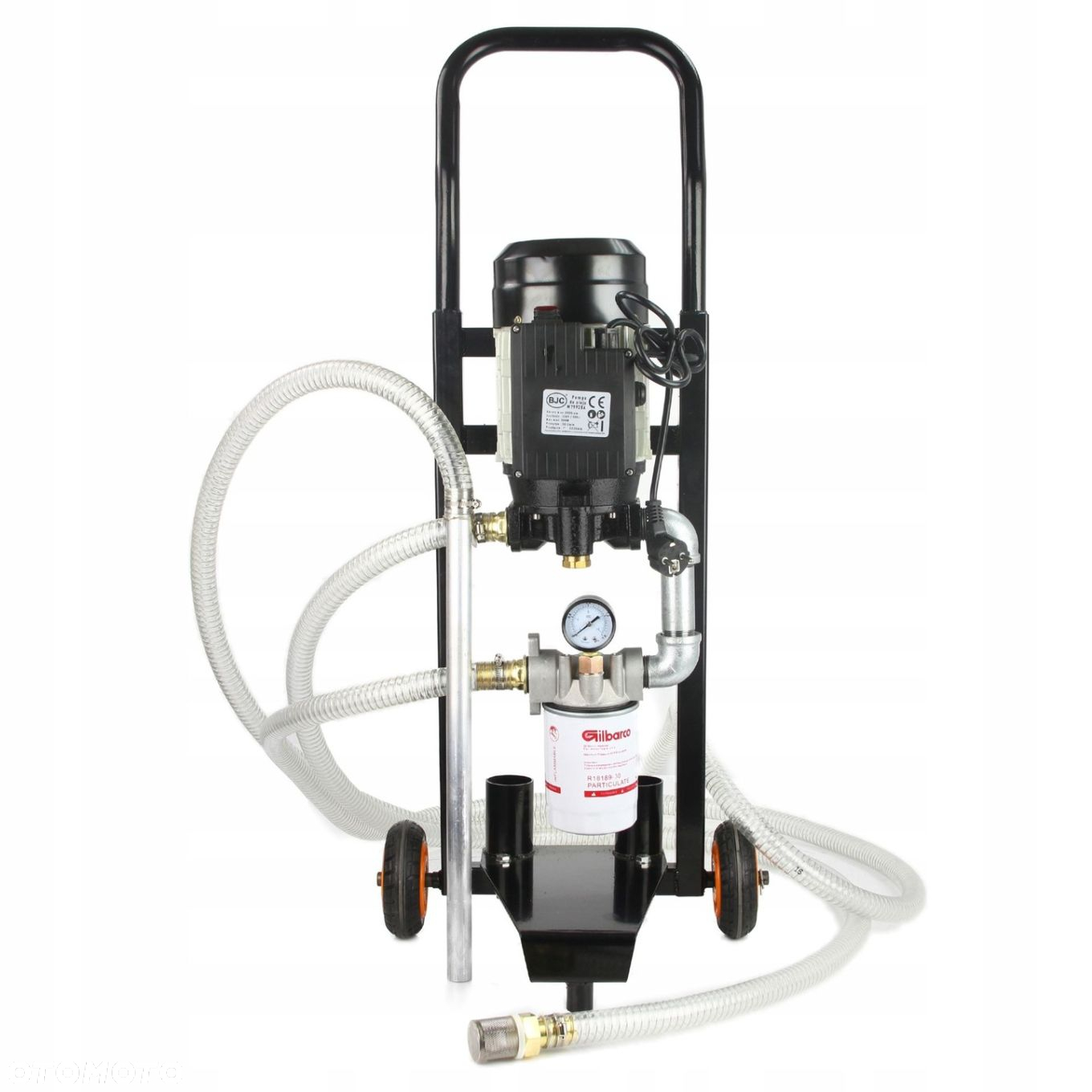 POMPA DO OLEJU SILNIKOWEGO STOJAK STOJĄCY 1100W 50l/min 230V BJC M79928A - 7