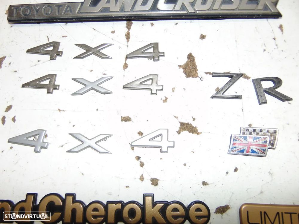 Legendas vários jipes - 8