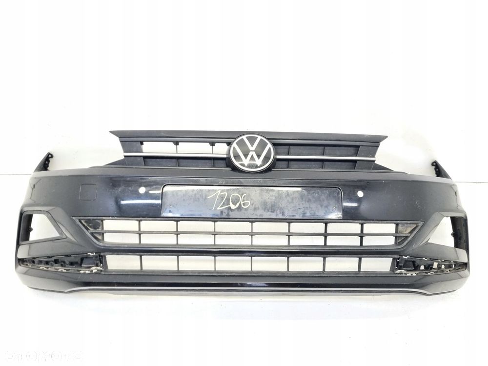 vw polo 6 vi 2g0 17- zderzak przód przedni grill - 1