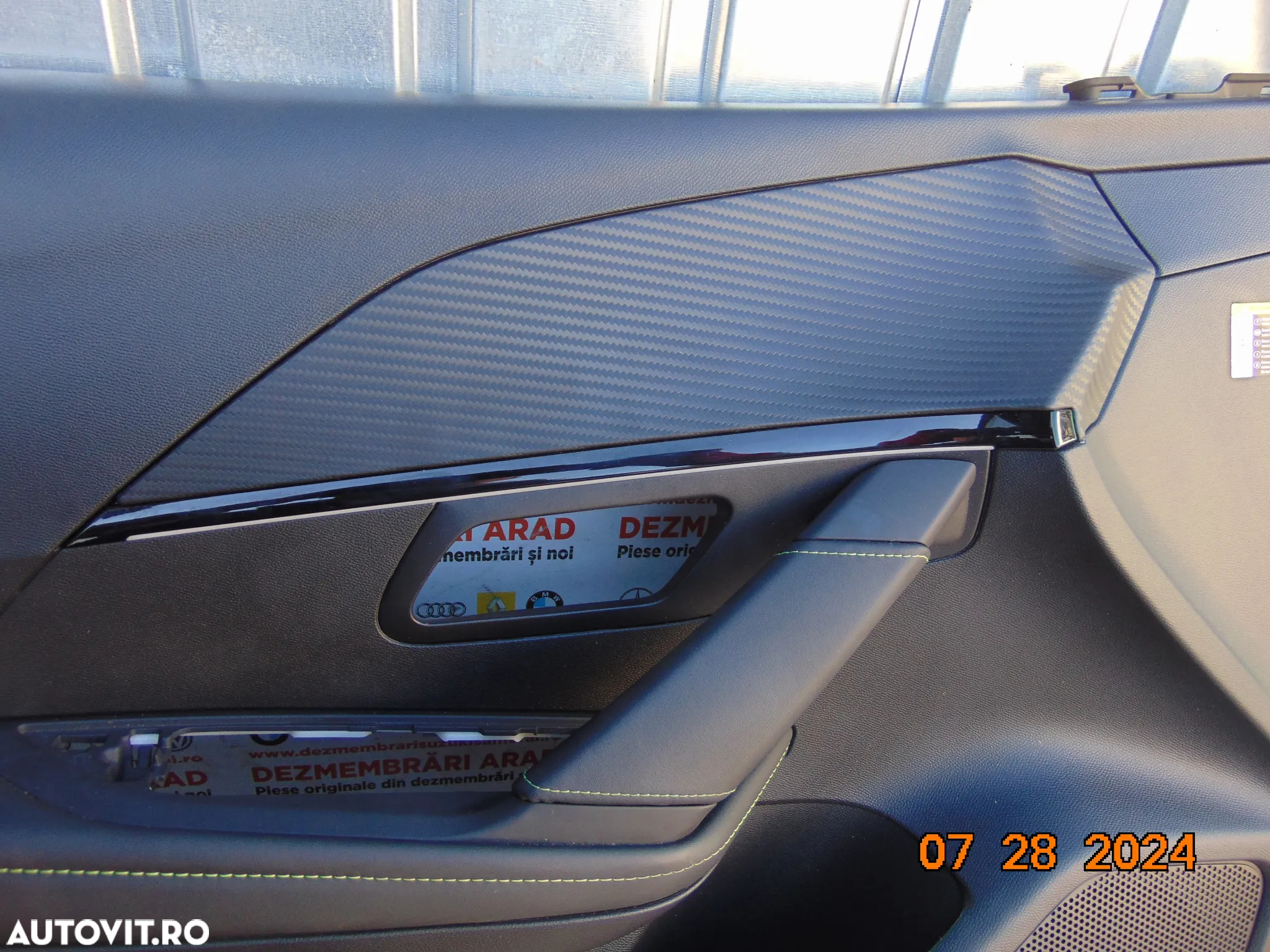 Fete usi Peugeot 208 dupa 2019 set fete usi interioare fata spate stanga dreapta - 5