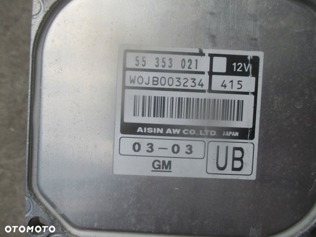 Vectra C SIGNUM KOMPUTER SKRZYNI 55353021UB 3.2 V6 - 2