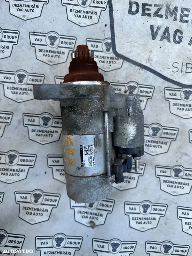 ELECTROMOTOR VOLKSWAGEN GOLF 7 PLUS AN 2015 1.6 tdi CXX 02Z911024B start stop - 1