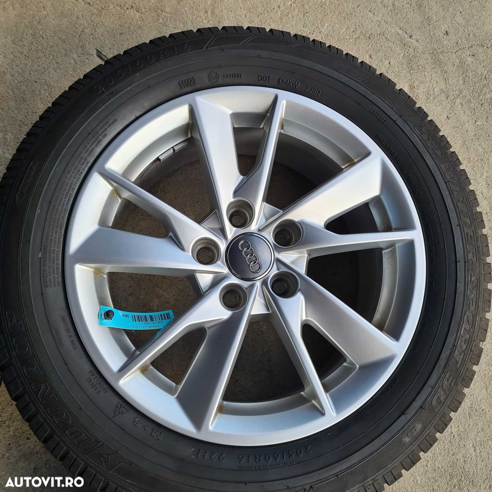 Roti/Jante/Jenti orig. Audi A4 B8 B9 | Hankook 205/60 R16 DOT:2625 - 5