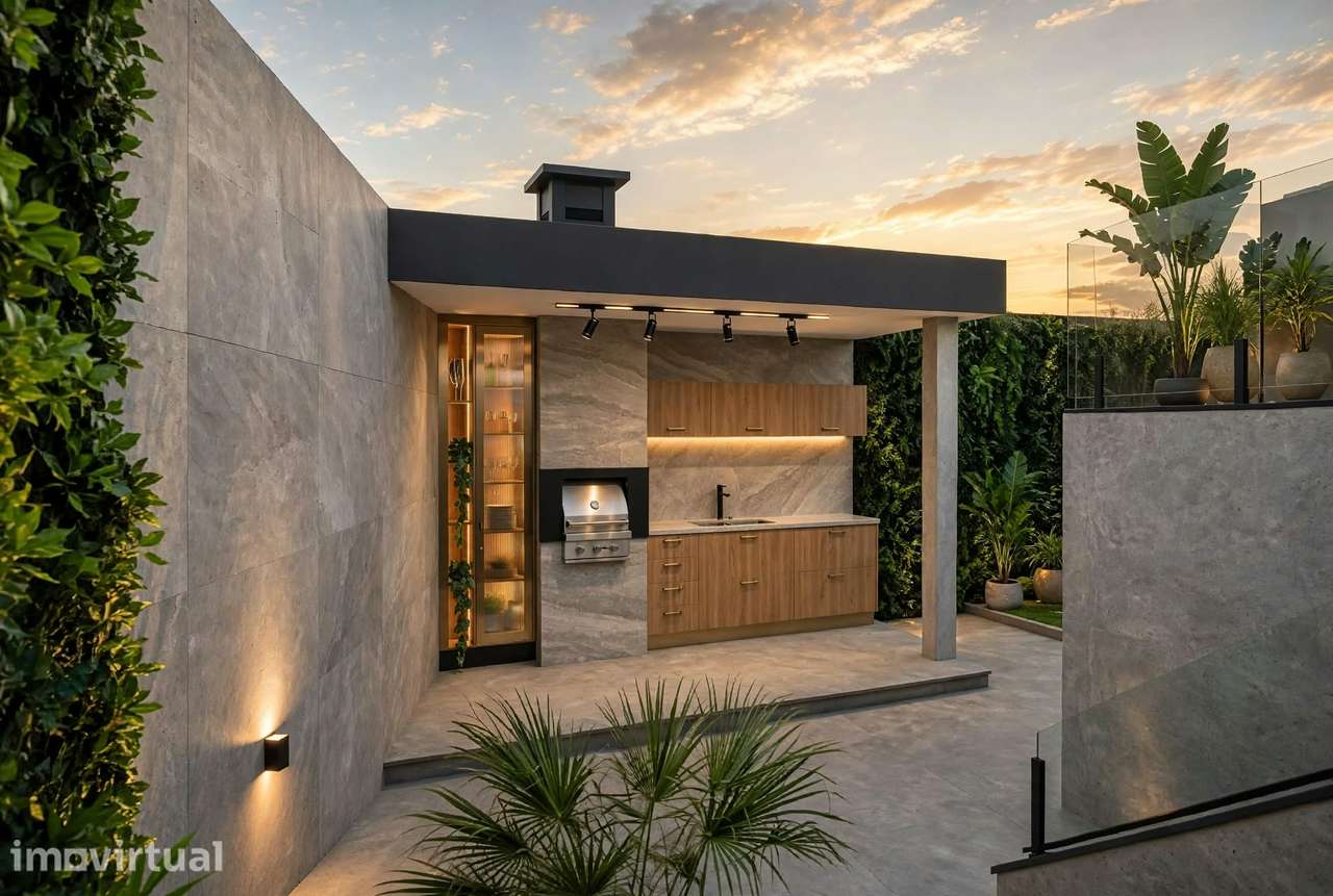 Moradia Independente T4 com Piscina, Vista de Serra e Garagem - Grande imagem: 2/18