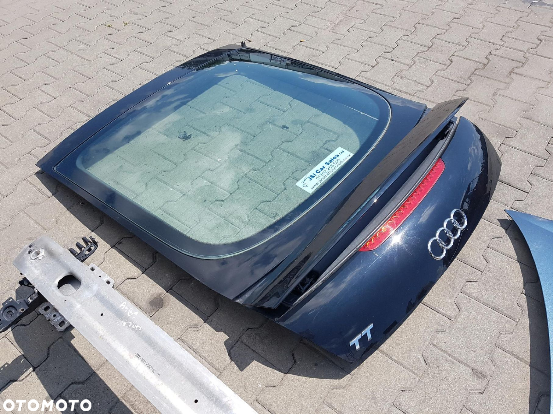 AUDI TT 8J 06-12r KLAPA BAGAŻNIKA TYŁ LY9B - 4