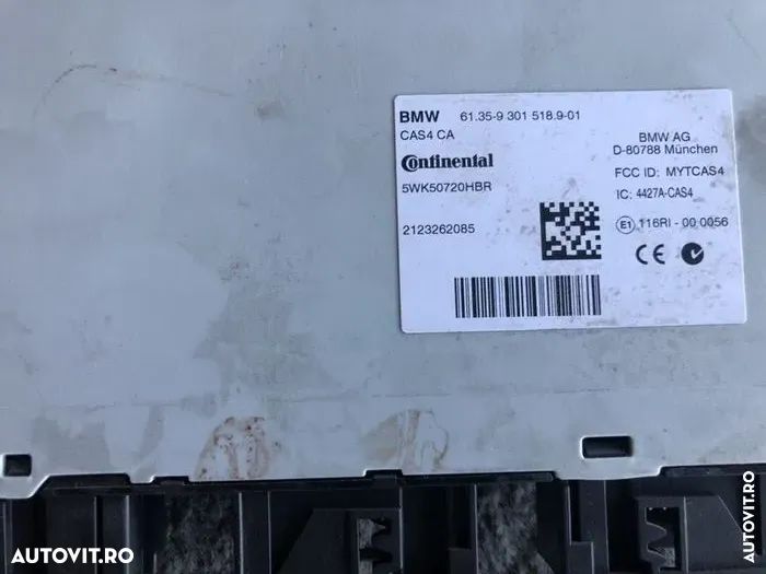Kit pornire M 550 D F01 F10 dde calculator ecu N57D30C - 6