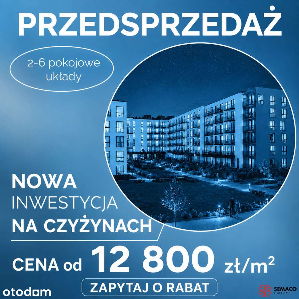 Przedsprzedaż |4 pok.+duży balkon| Nowa inwestycja