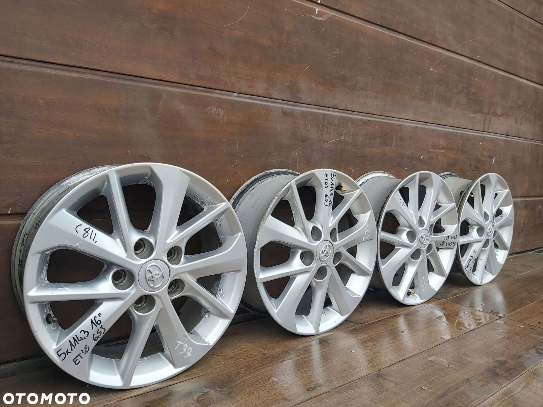 Toyota Auris II Alufelgi 16 5x114,3 et45 6,5J Verso Avensis 42611-02E90 - 2