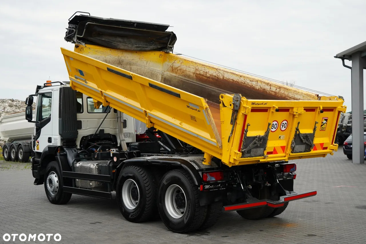 Iveco STRALIS X-WAY 480 / 6x4 / WYWROTKA DWUSTRONNA /  HYDROBURTA / BOARDMATIC / MEILLER KIPPER / SPROWADZONY - 5
