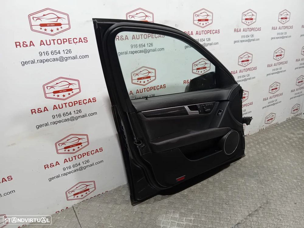 Porta Frente Esquerda Mercedes Class C W204 Carro Sedan Original - 8