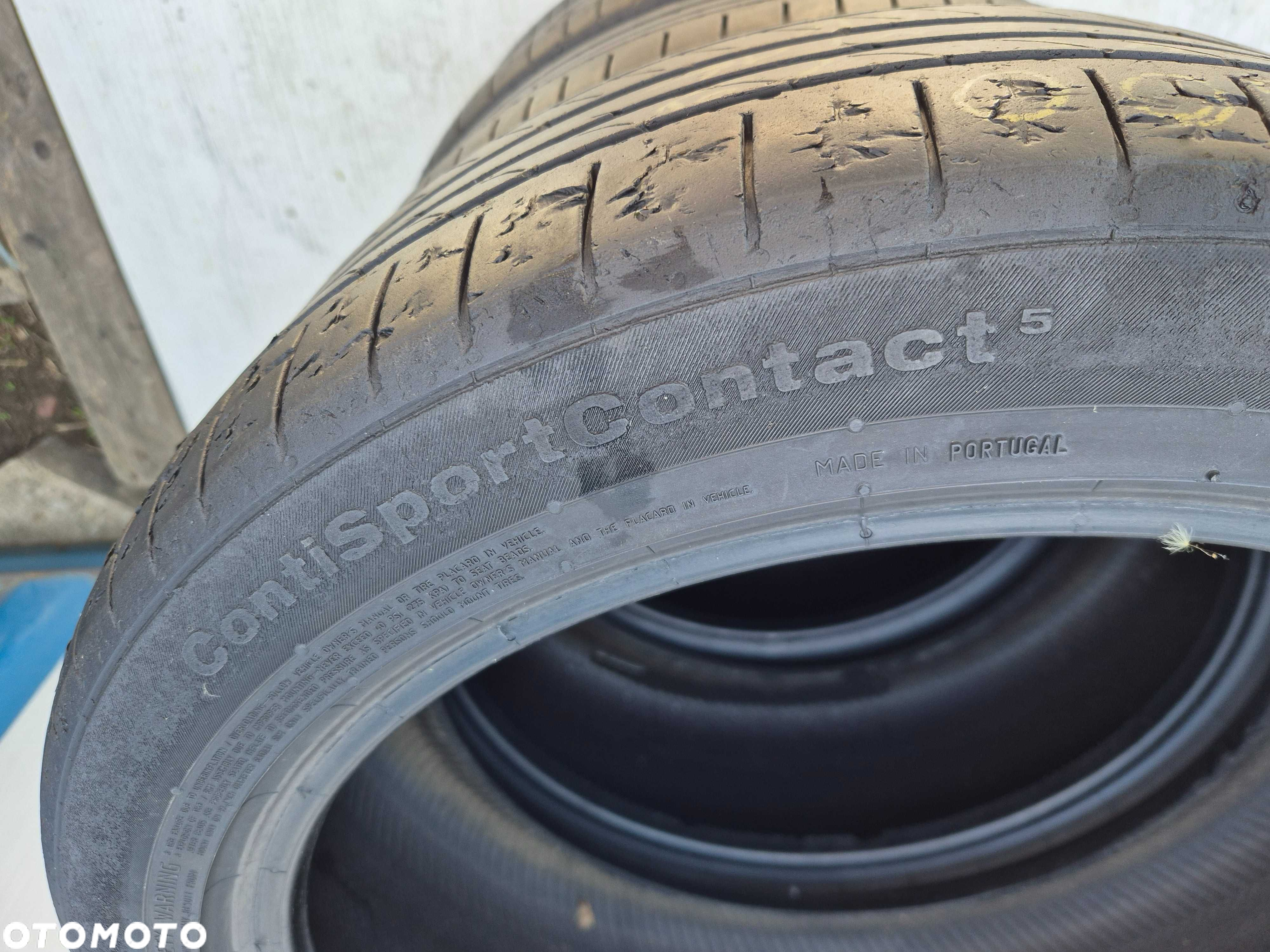 TANIO! 4x Continental ContiSportContact 5 235/45r19 99V N1800 - 3