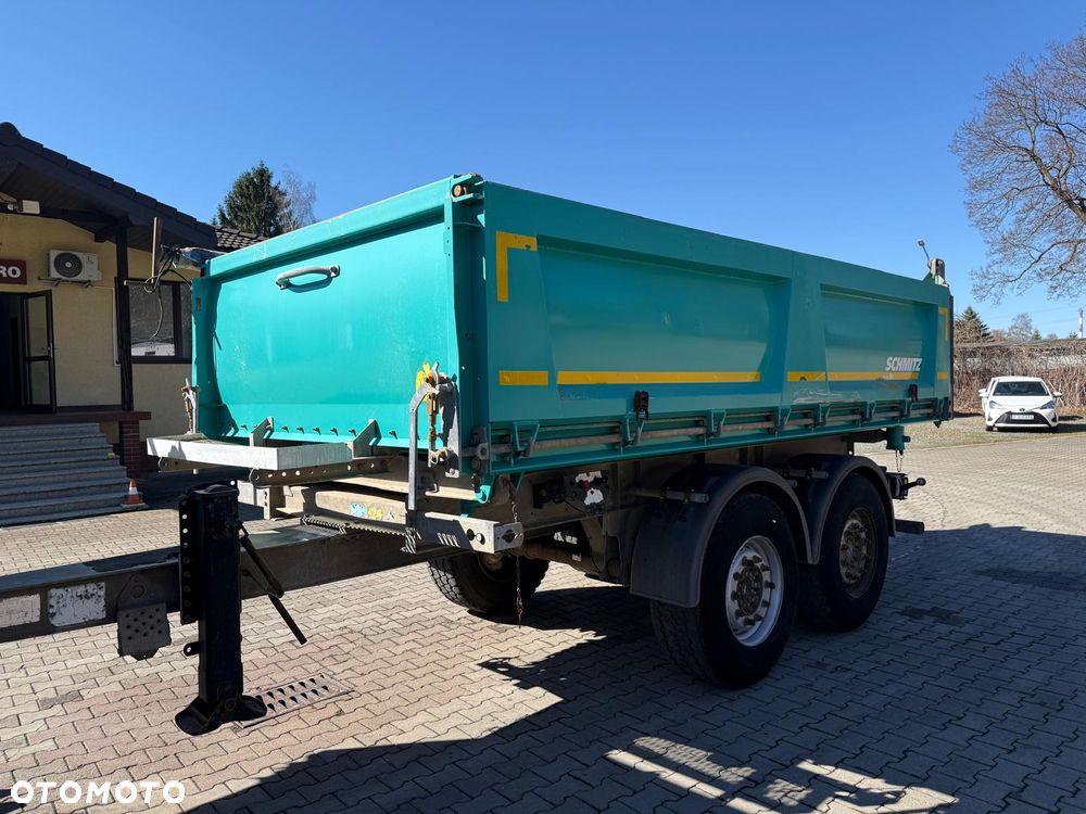 Schmitz Cargobull ZKI 18 przyczepa wywrotka tandem, plandeka, TOP! - 2