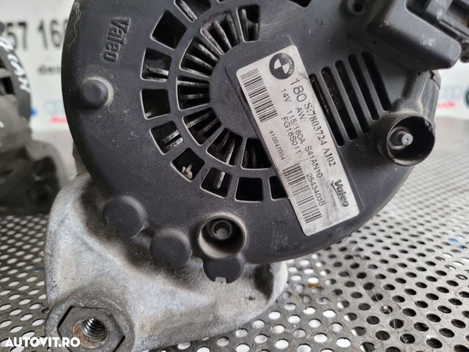 Alternator BMW 3.0 D 4.0 D F10 F11 F01 X5 X6 Etc. 7 Caneluri 180A Cod - 2