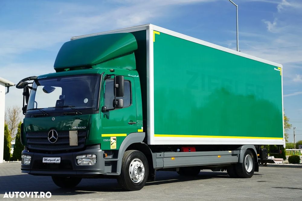 Mercedes-Benz ATEGO 1324 / CONTAINER - 7,5 M / 4x2 / DHOLLANDIA LIFT / UȘI LATERALE / EURO 6 - 2