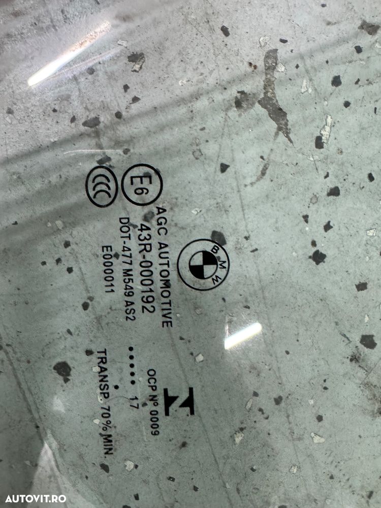Geam față bmw seria 5 g30 g31 - 3