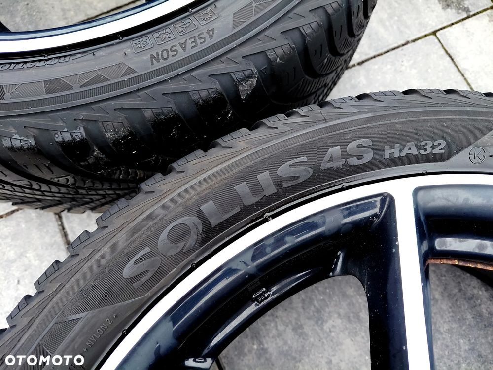 FELGI Z OPONAMI KOŁA ALUMINIOWE PEUGEOT 207 CITROEN R17 4X108 ET25 65,1 mm OPONY KUMHO SOLUS 4S 205/45 R17 2023r NR44 - 8