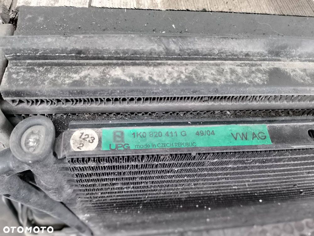 ZESTAW CHŁODNIC WODA KLIMA INTELCOOLER  AUDI A3 ( 8P1 ) 1K01212077T - 5