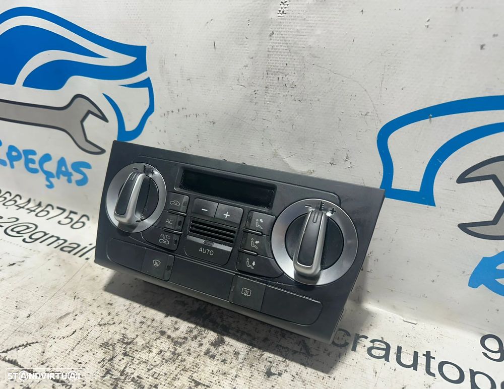 .Climatronic Display Manete Ar Condicionado AC Sofagem Original Audi 8P0820043BG 2004 - 2012 - 3