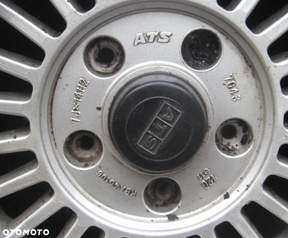 felgi alu komplet 14" BMW E28 E23 E24 E12 E11 5X120 ATS ALPINA - 6