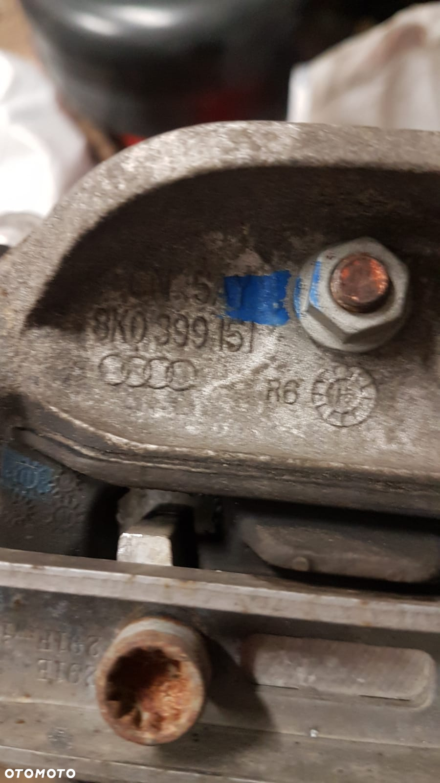 PODUSZKA SKRZYNI BIEGÓW 8K0399151 AUDI A4 B8 A5 8T - 3