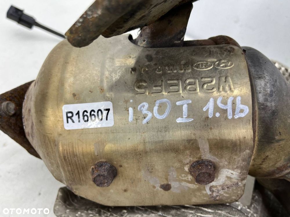 Kolektor wydechowy Hyundai i30 I FD Kia Ceed I 07-12r. 1.4b G4Fa katalizator pełny BENZYNA W2BEF5 - 13