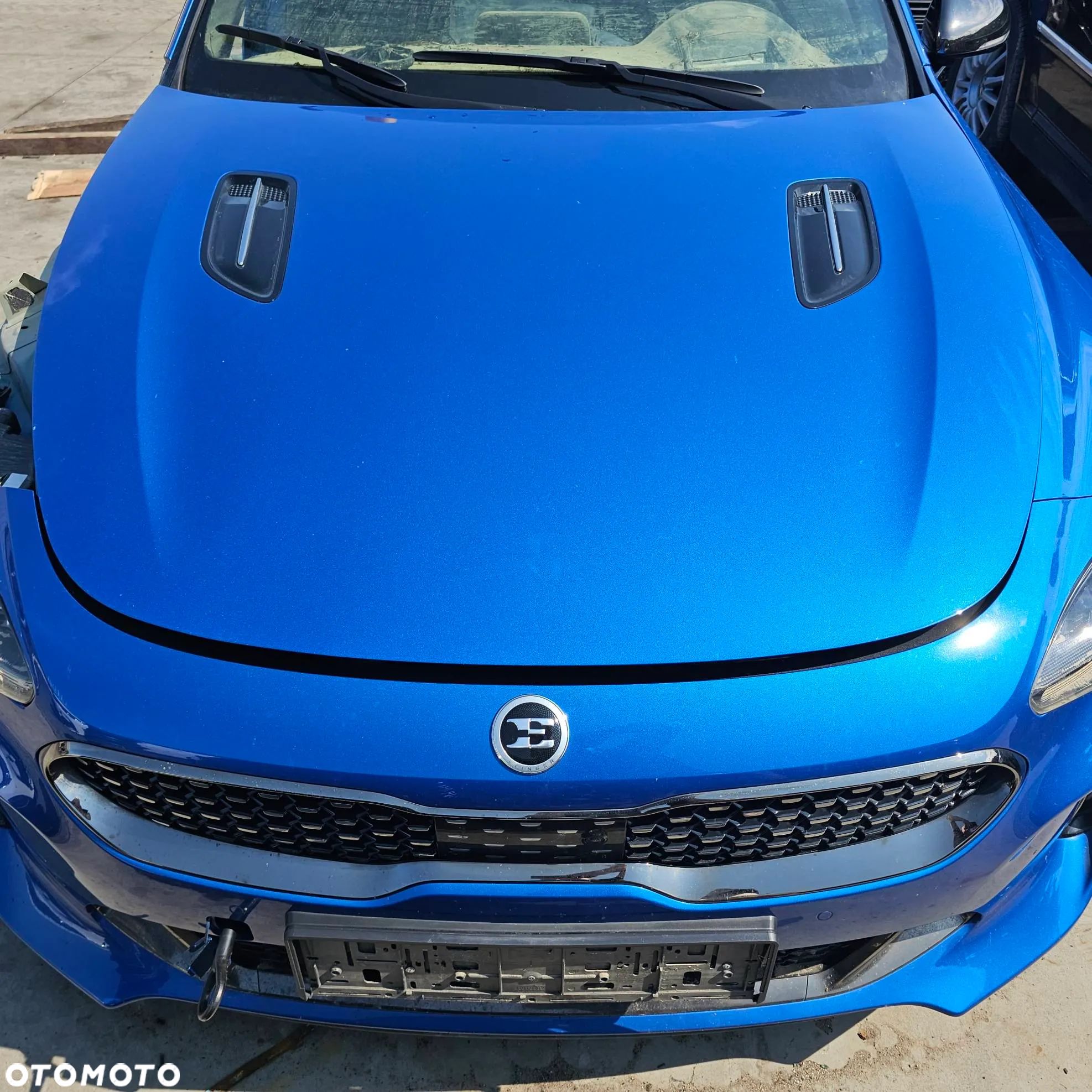 Maska kompletna niemalowana KIA STINGER GT 2017 3.3 GDI 370 KM 4X4 2017 64 tys. km - 1