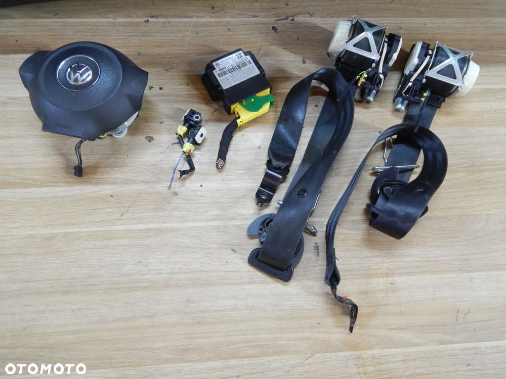 Deska rozdzielcza kokpit pas bezp poduszka airbag VW Polo V 6R 09-17 Łuków części - 6