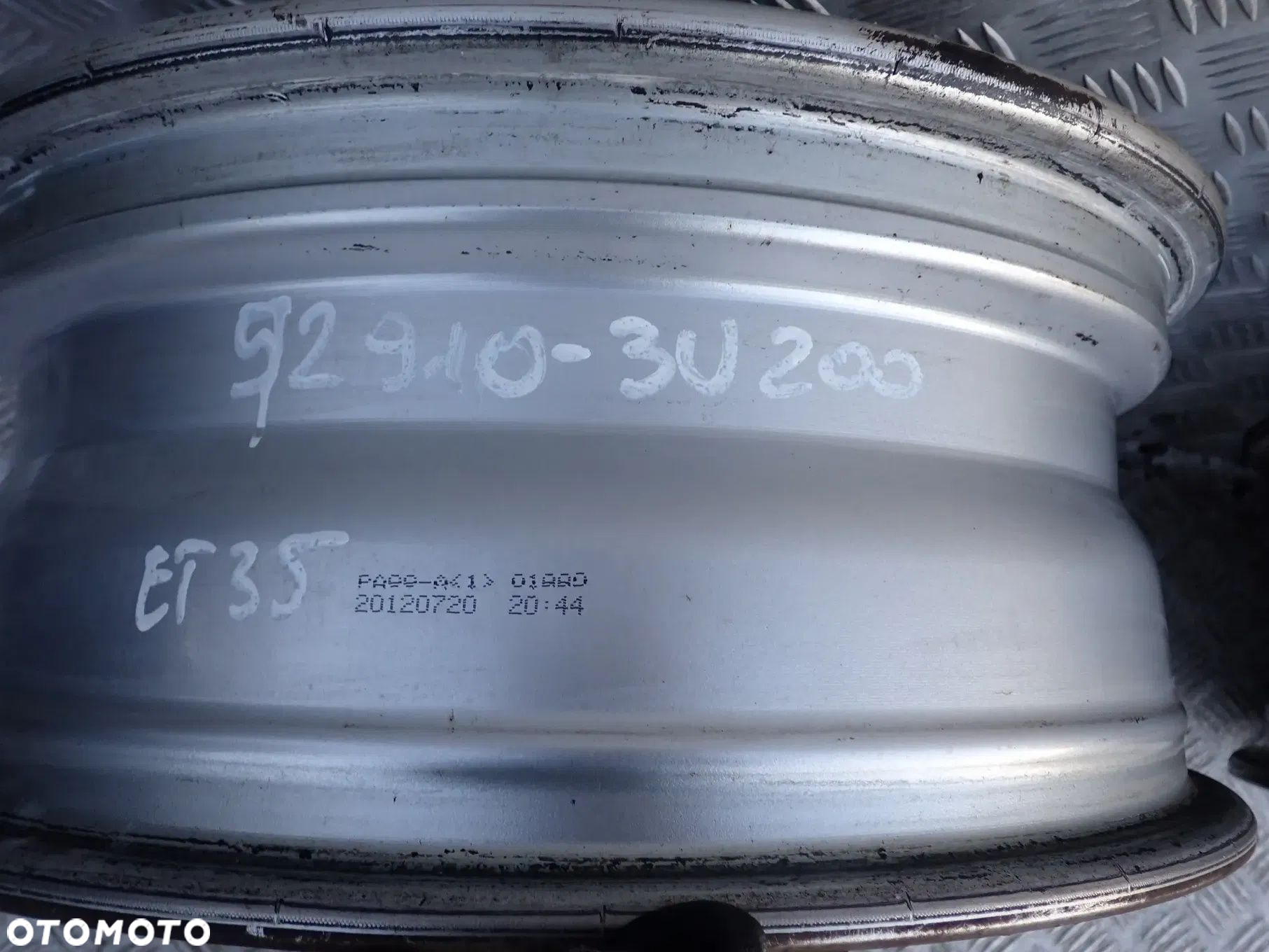 FELGI ALUMINIOWE KIA 5X114,3 6.5JX17 ET35 52910-3U200 - 8