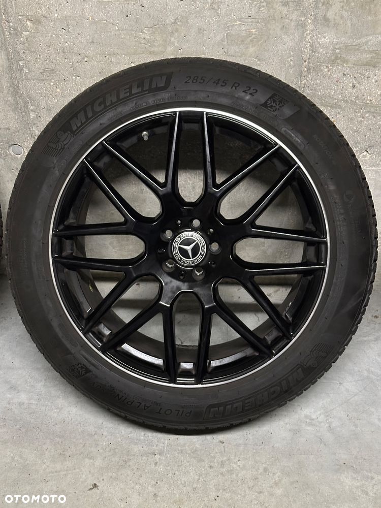 22 calowe felgi Mercedes Benz z oponami Michelin Pilot Alpin 5 - 1