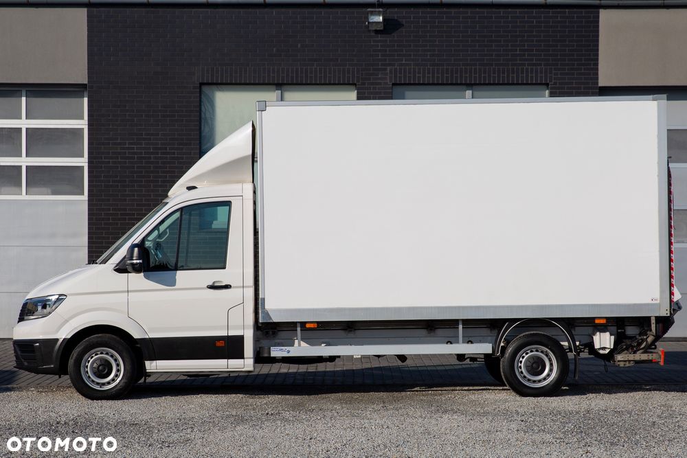 Volkswagen Crafter 177KM 8ep KONTENER + WINDA dHollandia 750kg + DRZWI BOCZNE - 4