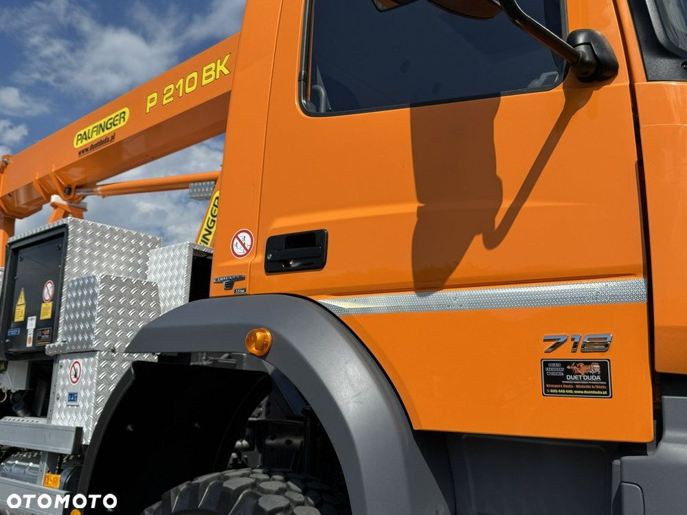 Mercedes-Benz Atego 718 E6 4x4 Zwyżka PALFINGER P210 BK Podnośnik Koszowy - 7