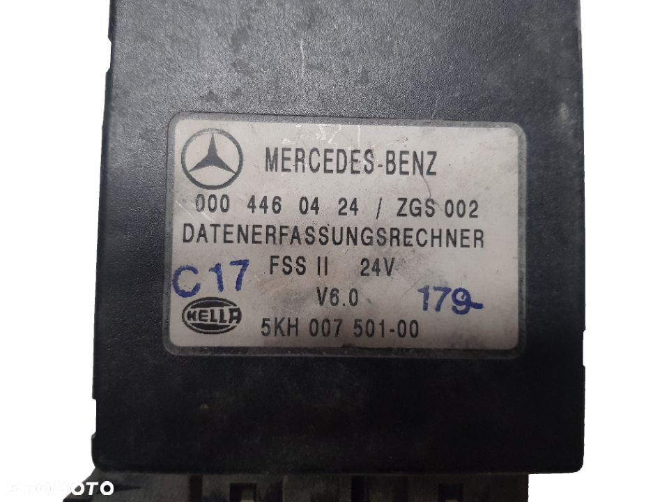 STEROWNIK MODUŁ KASETA FSS II MERCEDES ACTROS 0004460424 5KH00750100 - 2