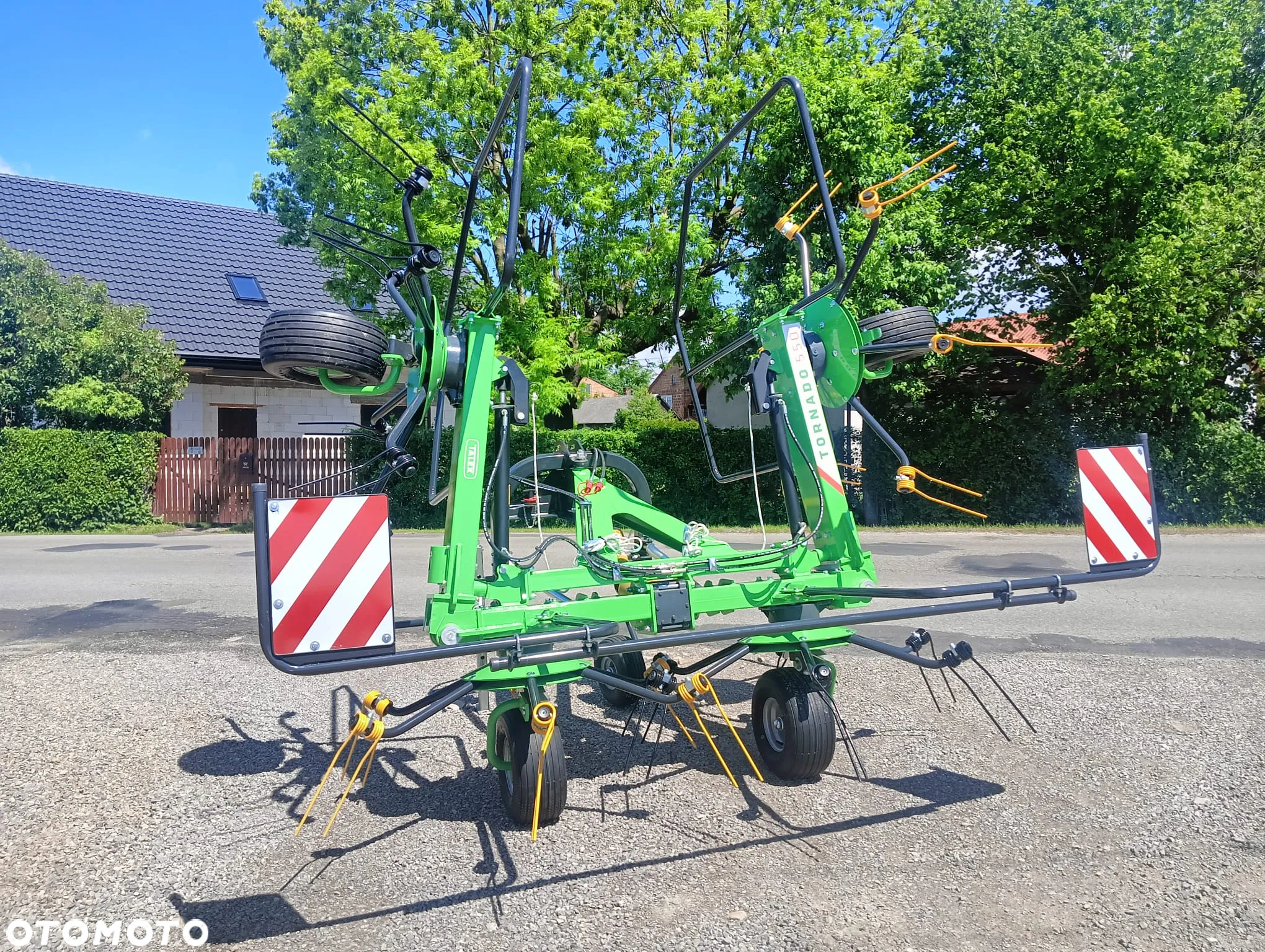 Przetrząsacz TORNADO 5,50 TALEX 4-wirniki przetrząsarka karuzelowa !! - 12
