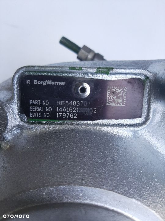TURBOSPRĘŻARKA PO REGENERACJI JOHN DEERE RE548370 - 4