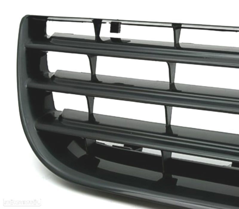 GRELHA FRONTAL VOLKSWAGEN VW POLO 9N3 05-09 PRETO - 4