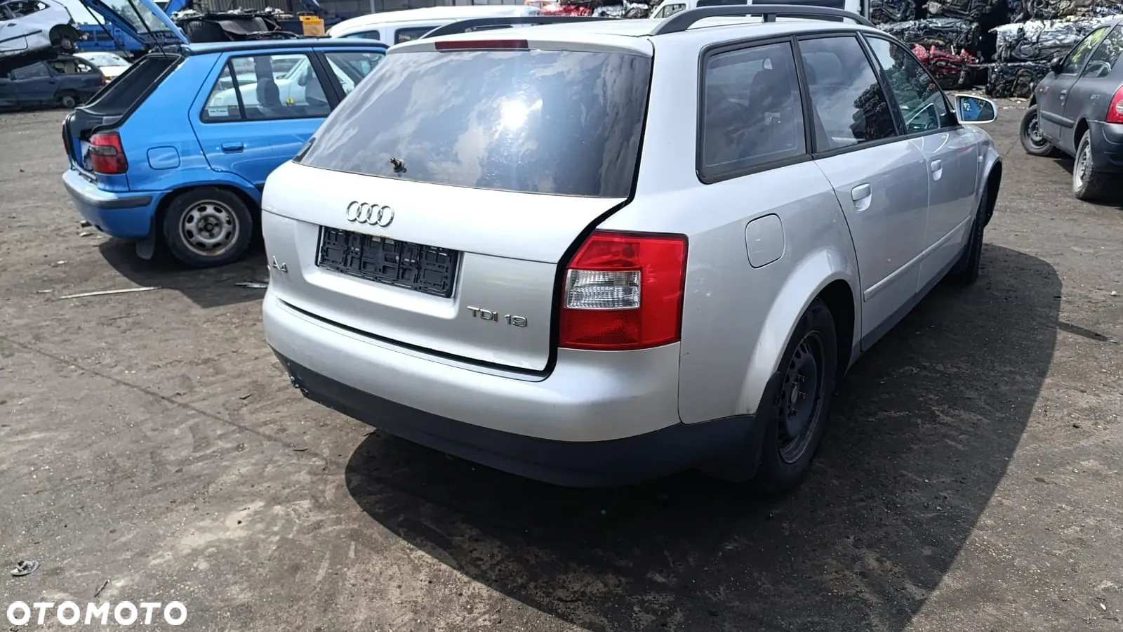 35158 audi a4b6 avant na części  1.9 TDI AVF 130 km skrzynia biegów GBA lakier LY7W - 10