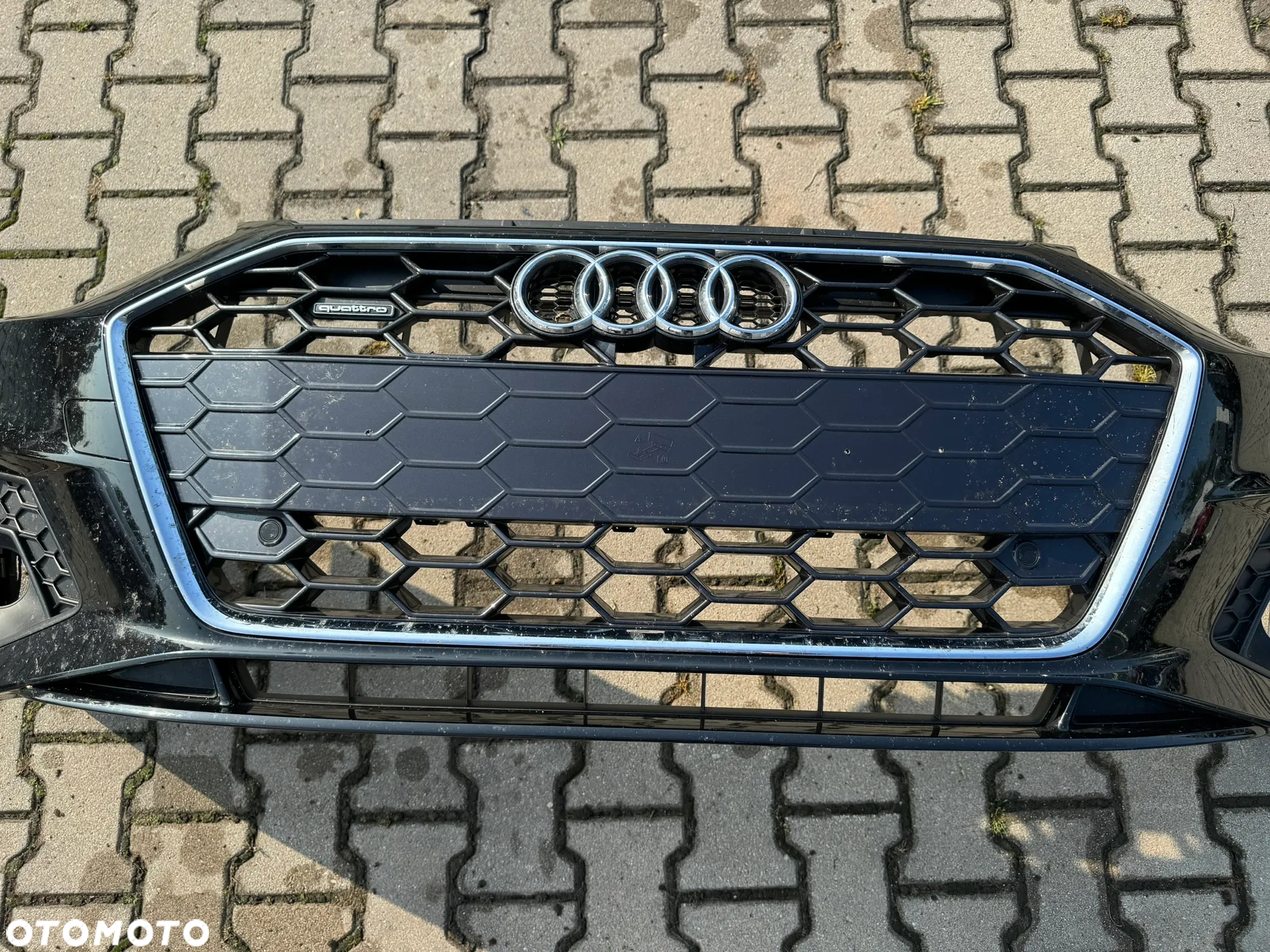 Audi A4 B9 lift S Line zderzak przód przedni LY9T - 2
