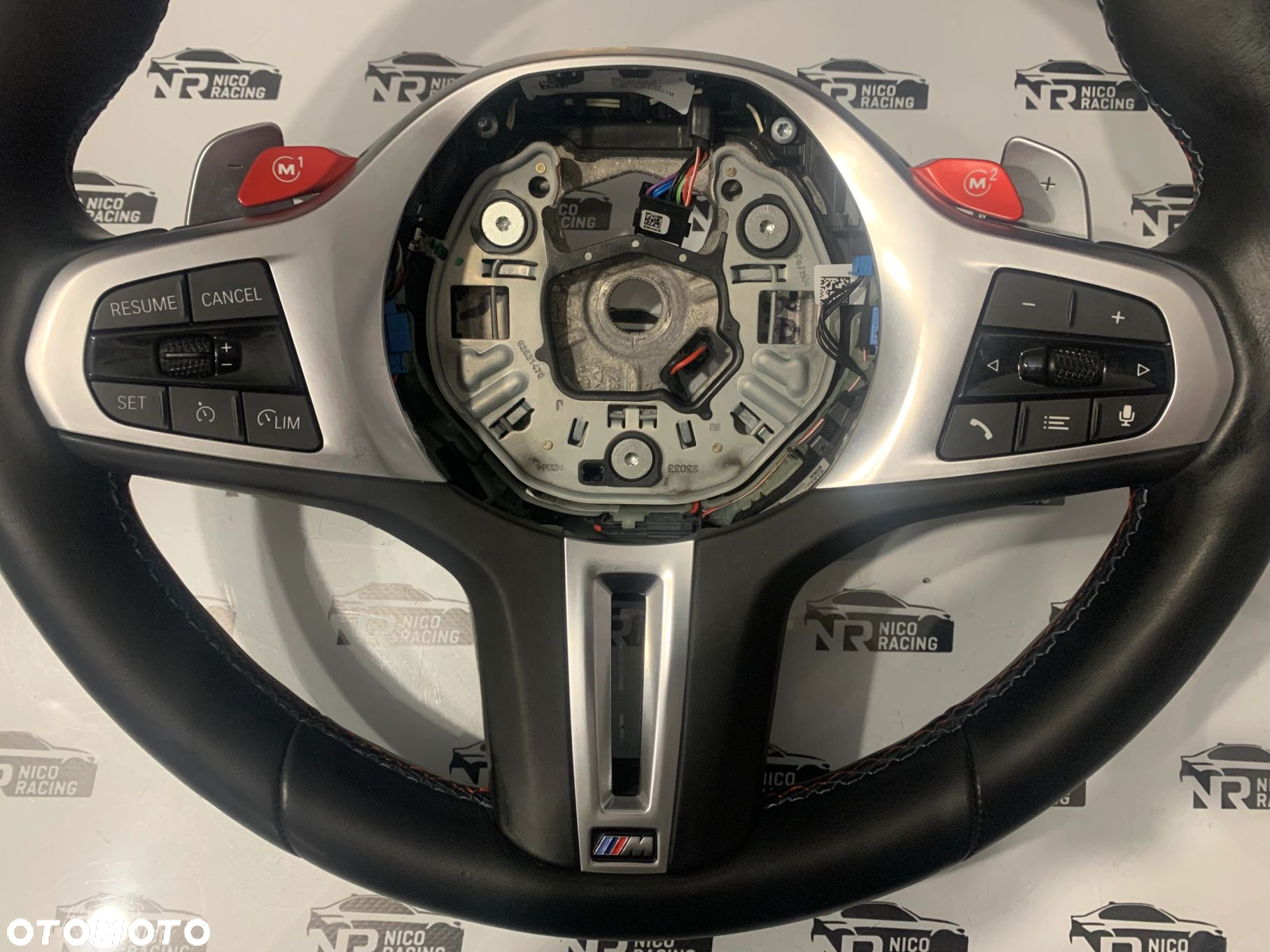 KIEROWNICA MANETKI SKÓRA M-POWER BMW M3 G80 M2 G87 M4 G82 G83 - 2