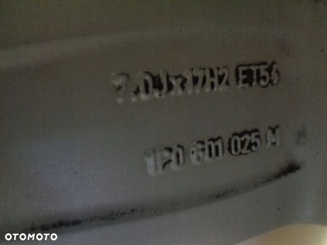 FELGI OE 17" SEAT VW GOLF SKODA 5X112 ET54 7J - 9