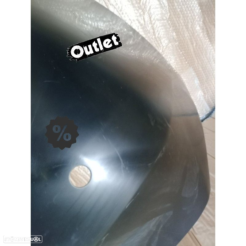 C014066C1 PARA-CHOQUES TRASEIRO BMW F30 12-19 LOOK M TECH PDC SAÍDA DUPLA - 4