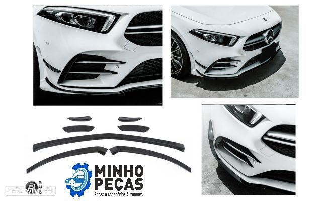 Aero Flaps Frontais Mercedes Class A (W177) Look AMG - 1