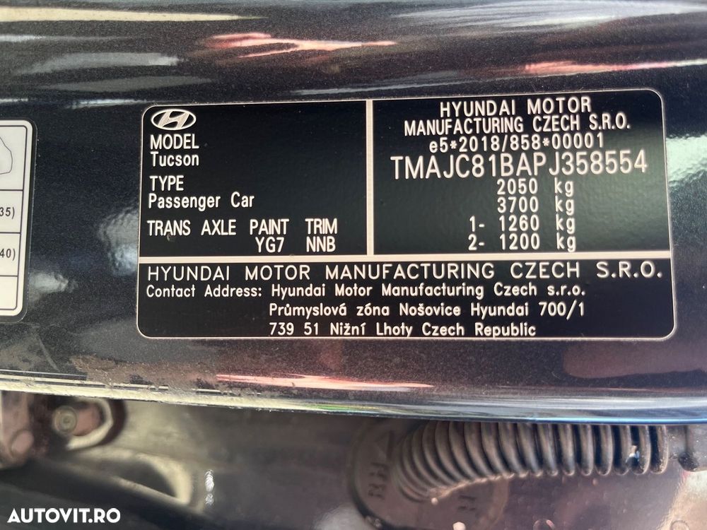 Hyundai Tucson 1.6 l 150 CP 2WD 6MT Style+ - 17