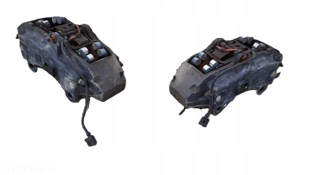 audi q7 4l zacisk zaciski przód lewy prawy 18zl 18zr brembo 6 tłoczkowe - 1