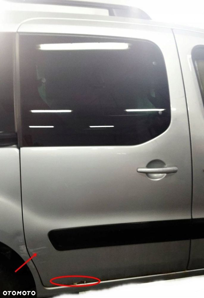 CITROEN BERLINGO III DRZWI PRZESUWNE PRAWE TYLNE UCHYLNA SZYBA PARTNER III - 1