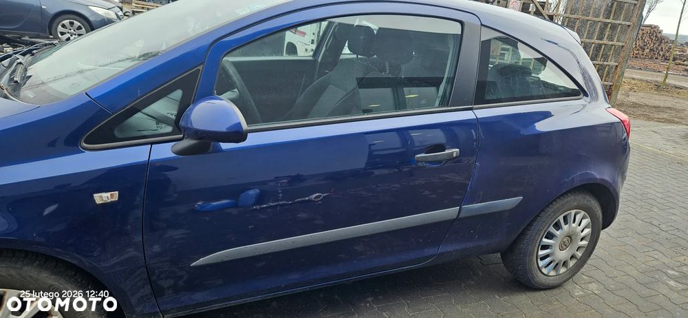 Drzwi lewe prawe Opel Corsa D 2007r 3d hatchback Z21B - 1